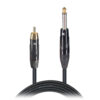 10 Ft. Unbalanced RCA Male to 1/4" Male  High Performance Audio Cable