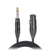10 Ft.  Unbalanced 1/4" TS to XLR3-F High Performance Audio Cable