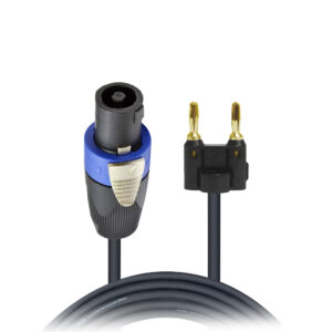 100 Ft. SpeakOn to Banana High Performance Speaker Cable 12AWG