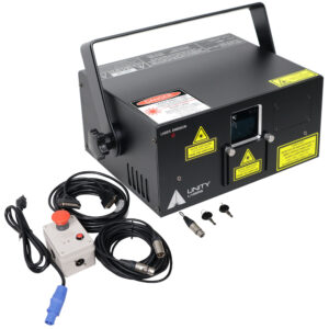 ProX Unity RAW 3 Watt RGB Laser Light Show Fixture