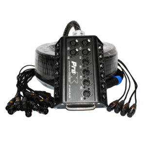 100 Ft Stage Box Snake 16 XLR-F Input 4 XLR-M Return