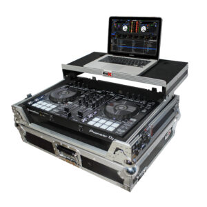 Flight Case For Pioneer DDJ-RR & DDJ-SR2 W-Sliding Laptop Shelf