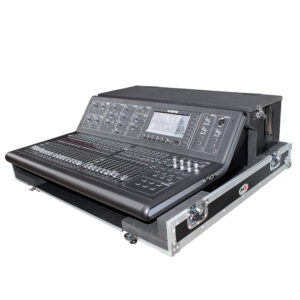 Flight Case for Midas M32 Console with Doghouse and Wheels