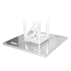 BoltX 24 inch Steel Aluminum Base Plate for Bolted Box Truss