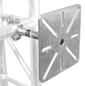 8" Truss Bar LED Screen Frame Panel Adaptor for Panels with M8 M10 M12 Bolts w/ clamp - Ground stack or Ceiling Installation