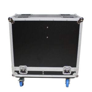 Flight Case for 2 - 15 Inch RCF HDM 45-A | HD 35-A | HD 15-A Speakers
