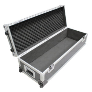 ATA Utility Flight Travel Heavy-Duty Storage Road Case with Low Profile Wheels – 41"x11"x14" Exterior