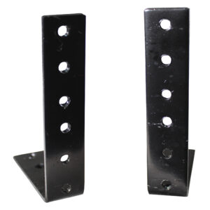 2U - Two Unit Rack Rails for Controller Flight Cases