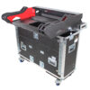 For Digico Quantum 225 Flip-Ready Hydraulic Console Easy Retracting Lifting Flight Case and wheels (Custom Order)