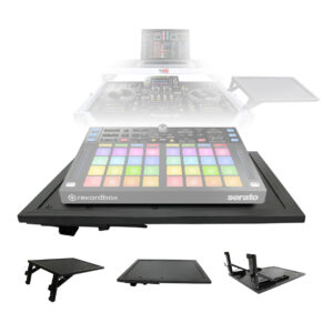 Universal Side Shelf for Laptops Midi Controllers and Modular Devices