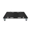 24 x 30 in. Base Plate with Locking Casters for ProX XT-GRU Rapid Grid Modular System | Black Finish