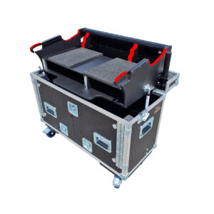 Flip-Ready Easy Retracting Case for grandMA3 Compact XT Console by ZCase | W-Detachable Mechanism and 2U Under