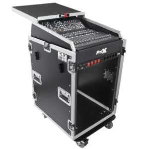 Universal 19 Rack-mount Mixer W-13U Top and 16U Front W-2 Side Work Tables