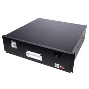 3U Rack Space 18" Depth Rack Mount Drawer for Audio, DJ, and IT Server rack cases.