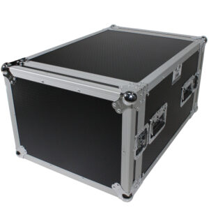 8U Space Amp Rack Mount ATA Flight Case 24 Inch Depth