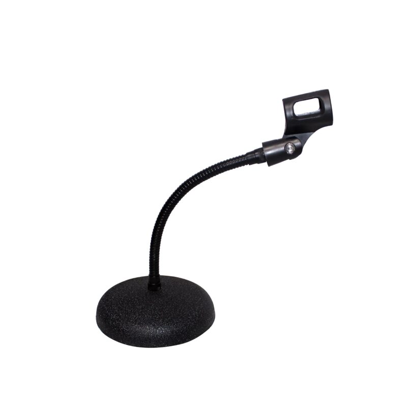 Gooseneck Desktop Microphone Stand With 6″ Round Base Sigmet