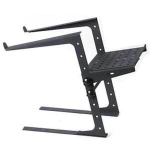 Portable Laptop Stand W/Adjustable Shelf BLACK