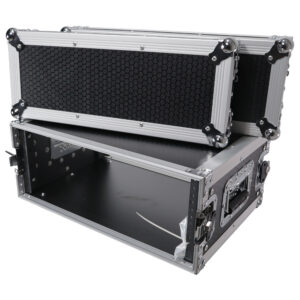 4U Deluxe Effects Rack 14" Deep Rail to Rail W/Handles
