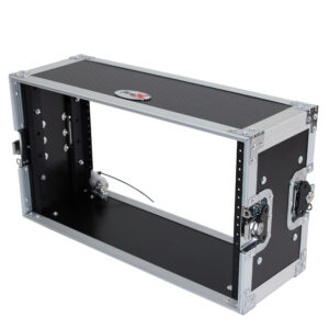 6U Deluxe Effects Rack 7 In Deep Rail to Rail | W-Handles