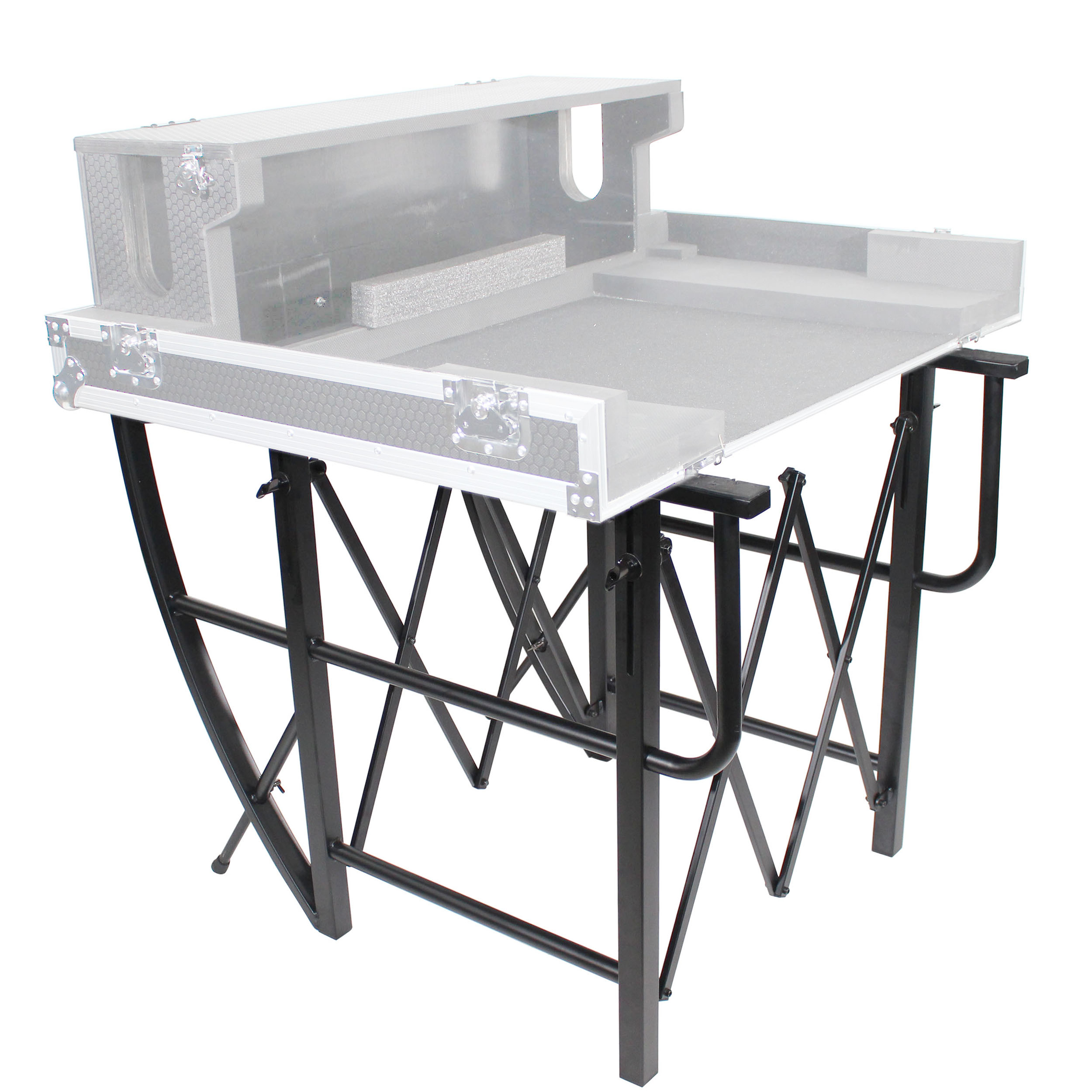 EZ-Tilt Lifting-Rolling Stand for Audio and Lighting Consoles – Sigmet