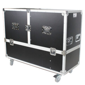 ATA Flight Case for 2x RCF EVOX12 Compact Arrays or Fits Two Speakers and Subwoofers