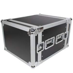 8U Space Amp Rack Mount ATA Flight Case 18 Inch Depth | Shipped Disassembled