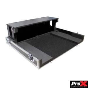 ATA Style Road Case For Allen & Heath GLD-80 Mixing Board W/Doghouse & Wheels