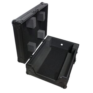 Flight Case for 12 In. Large Format DJ Mixers | Universal | Black on Black