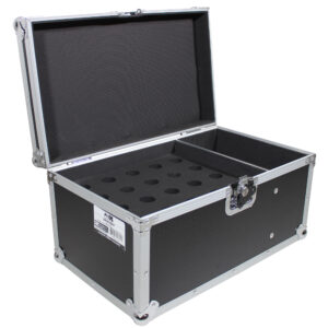 Microphone Case Holds 20 Handhelds W-Side Storage