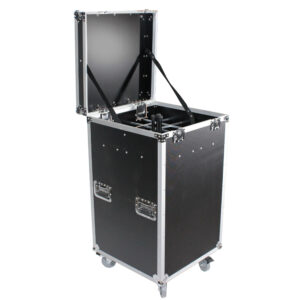 Microphone Stand Case Holds up to 25 Units W-Casters