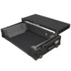 Flight Case for Denon MC3000 - MC2000 Digital Controller W-Laptop Shelf | Black on Black
