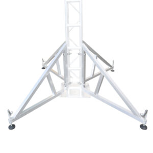 Pair of Vertical truss towers outrigger Leg Stabilizers with 2 clamps for F34 and 12" Bolted Truss 2" Pipe Diameter