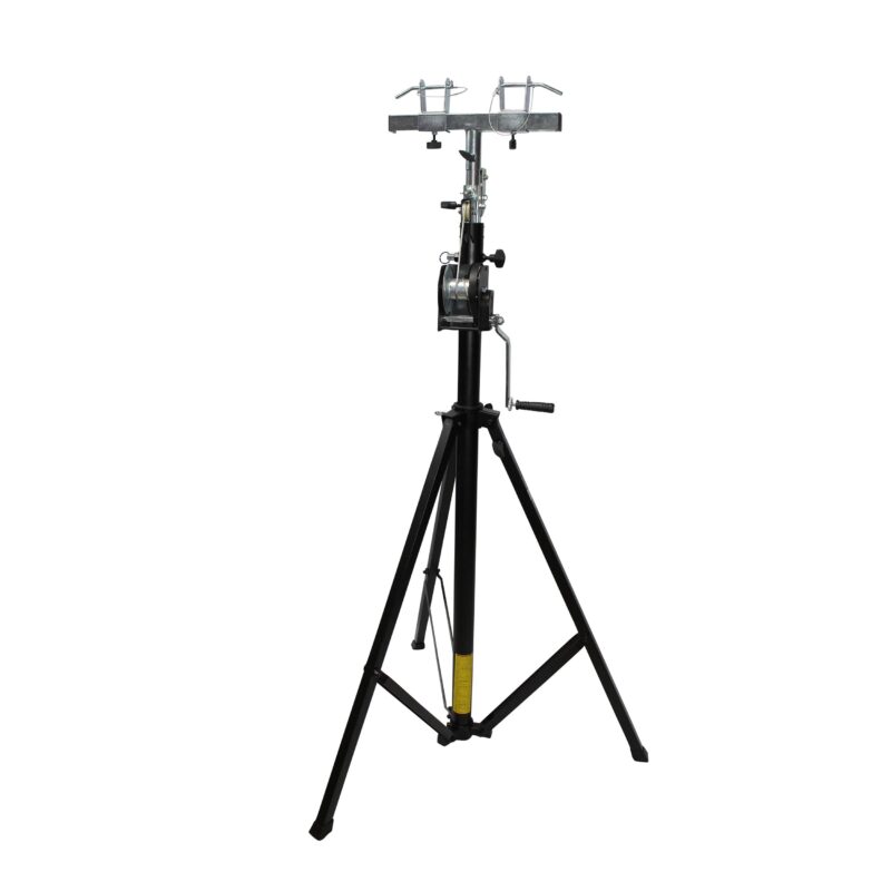 14 Ft Lighting Crank Truss Stage Stand Includes TAdapter Truss Mount