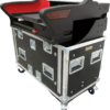 For Allen and Heath DLive C2500 Flip-Ready Hydraulic Console Easy Retracting Lifting 2U Rack Space Detachable Case by ZCASE