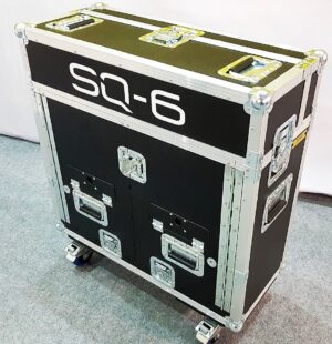 Flip-Ready Easy Detachable Retracting Hydraulic Lift Case for A&H SQ6 Console by ZCase Custom Order