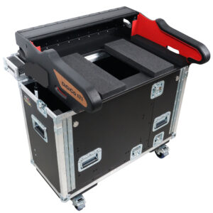 Flip-Ready Detachable Easy Retracting Hydraulic Lift Case for DIGICO SD21 D Digital Mixing Console by ZCase®